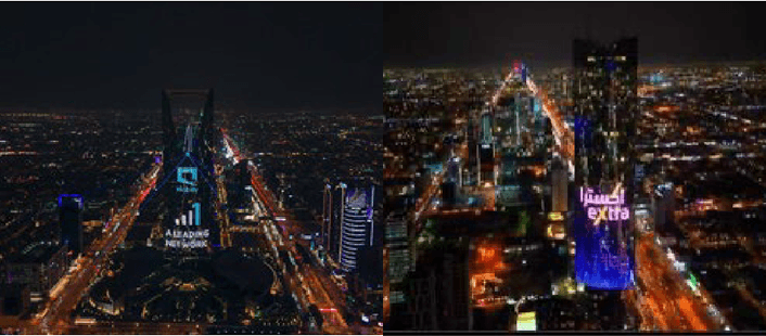 Construction, operation and maintenance of advertising boards on building facades (three projects finalized).